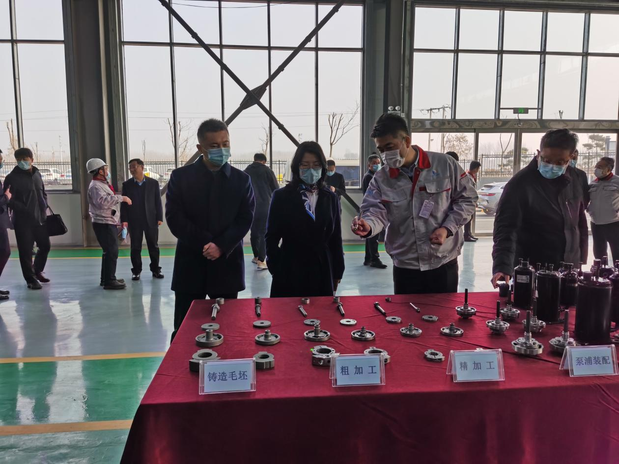 臨汾市委常委、洪洞縣委書記張潞萍一行蒞臨我司調(diào)研指導(dǎo)工作